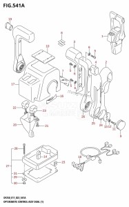 DF200 From 20002F-340001 (E01 E40)  2023 drawing OPT:REMOTE CONTROL ASSY DUAL (1)