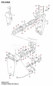 DF50A From 05003F-110001 (E01)  2011 drawing OPT:REMOTE CONTROL ASSY SINGLE (2)