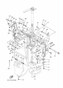 FL225FETX drawing FRONT-FAIRING-BRACKET