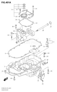 20003Z-610001 (2016) 200hp E01 E40-Gen. Export 1 - Costa Rica (DF200AZ) DF200AZ drawing ENGINE HOLDER