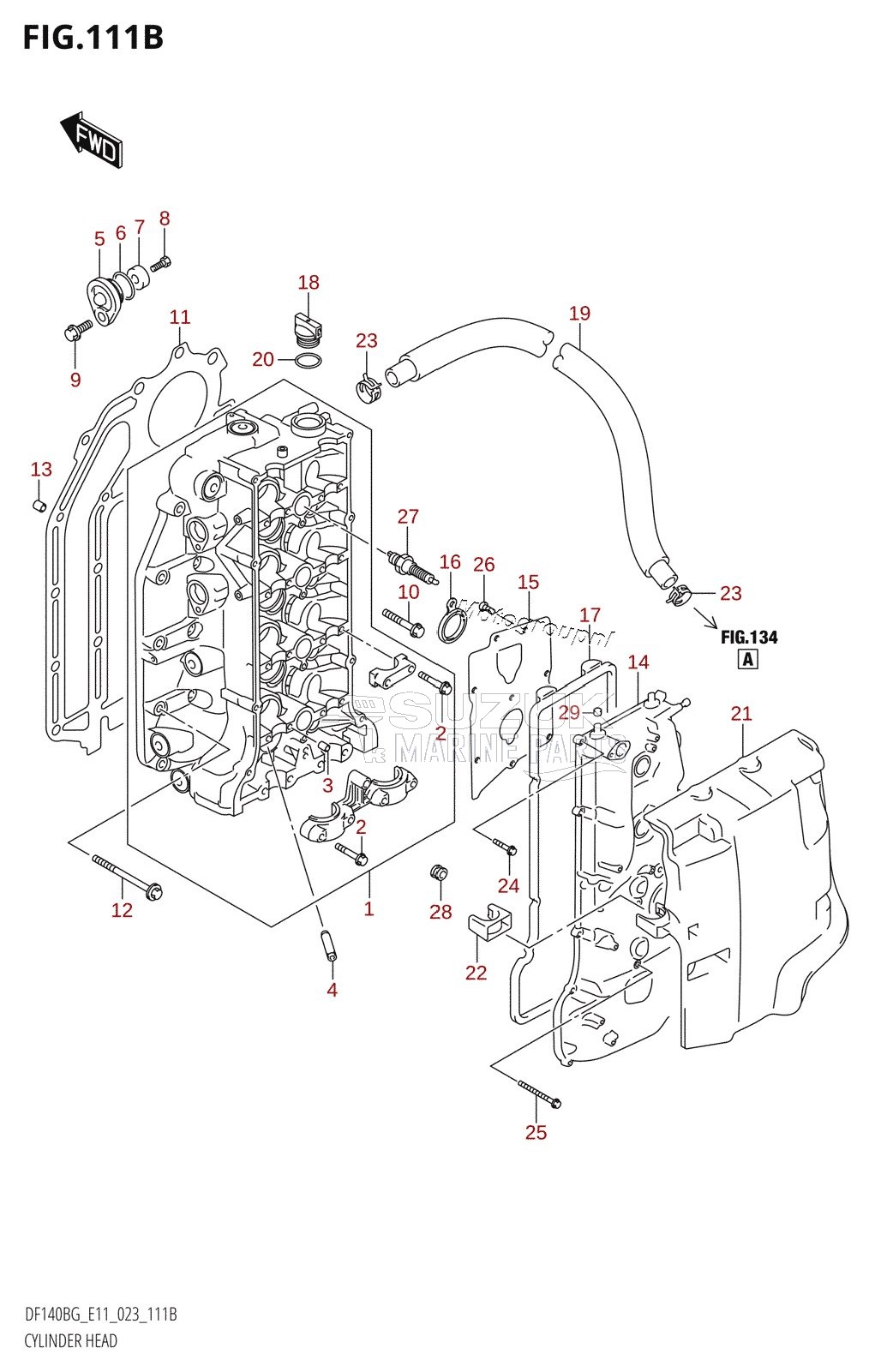 CYLINDER HEAD (023)