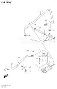 DF50A From 05003F-210001 (E03)  2012 drawing FUEL PUMP