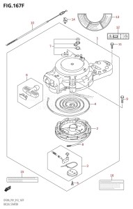 DF15A From 01504F-310001 (P01)  2013 drawing RECOIL STARTER (DF20A:P40)