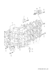 DT25AC From 02506-011001 ()  1990 drawing CYLINDER