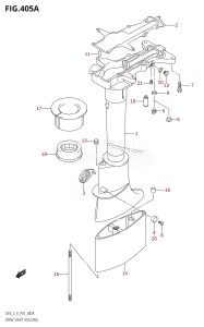 DF6 From 00601F-880001 (P01)  2008 drawing DRIVE SHAFT HOUSING