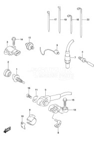 Outboard DF 140A drawing Sensor