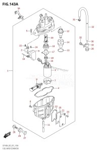 DF100A From 10003F-510001 (E03)  2015 drawing FUEL VAPOR SEPARATOR