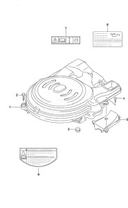 DF 70A drawing Ring Gear Cover