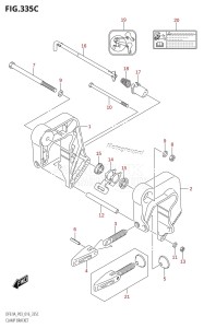 DF8A From 00801F-610001 (P03)  2016 drawing CLAMP BRACKET (DF9.9A:P03)