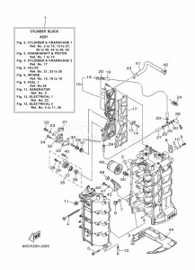 F100BETX drawing CYLINDER--CRANKCASE-1