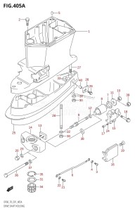 DF60 From 06001F-680001 (E01)  2006 drawing DRIVE SHAFT HOUSING