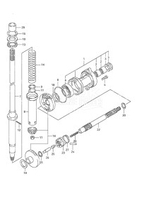 Outboard DF 50 drawing Transmission