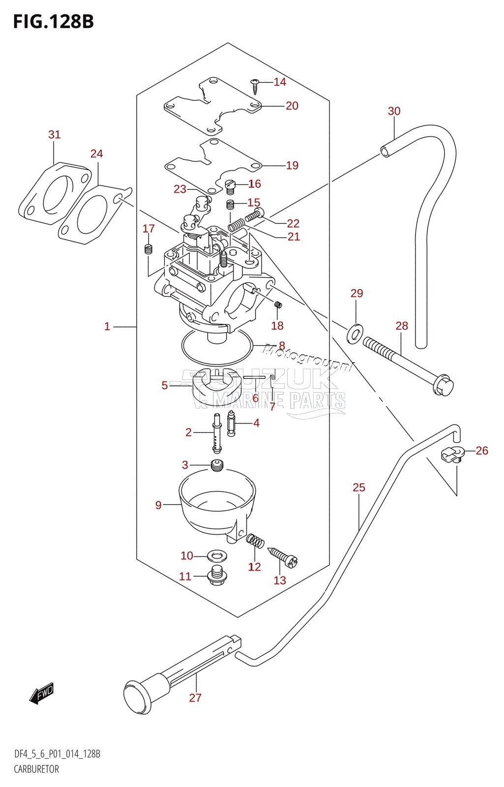 CARBURETOR (DF5:P01)