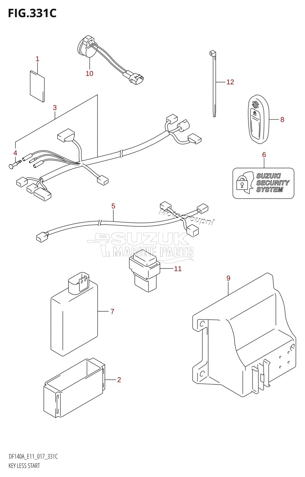 KEY LESS START (DF140AT:E11)