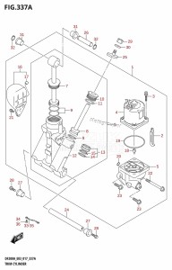 DF200AZ From 20003Z-710001 (E03)  2017 drawing TRIM CYLINDER