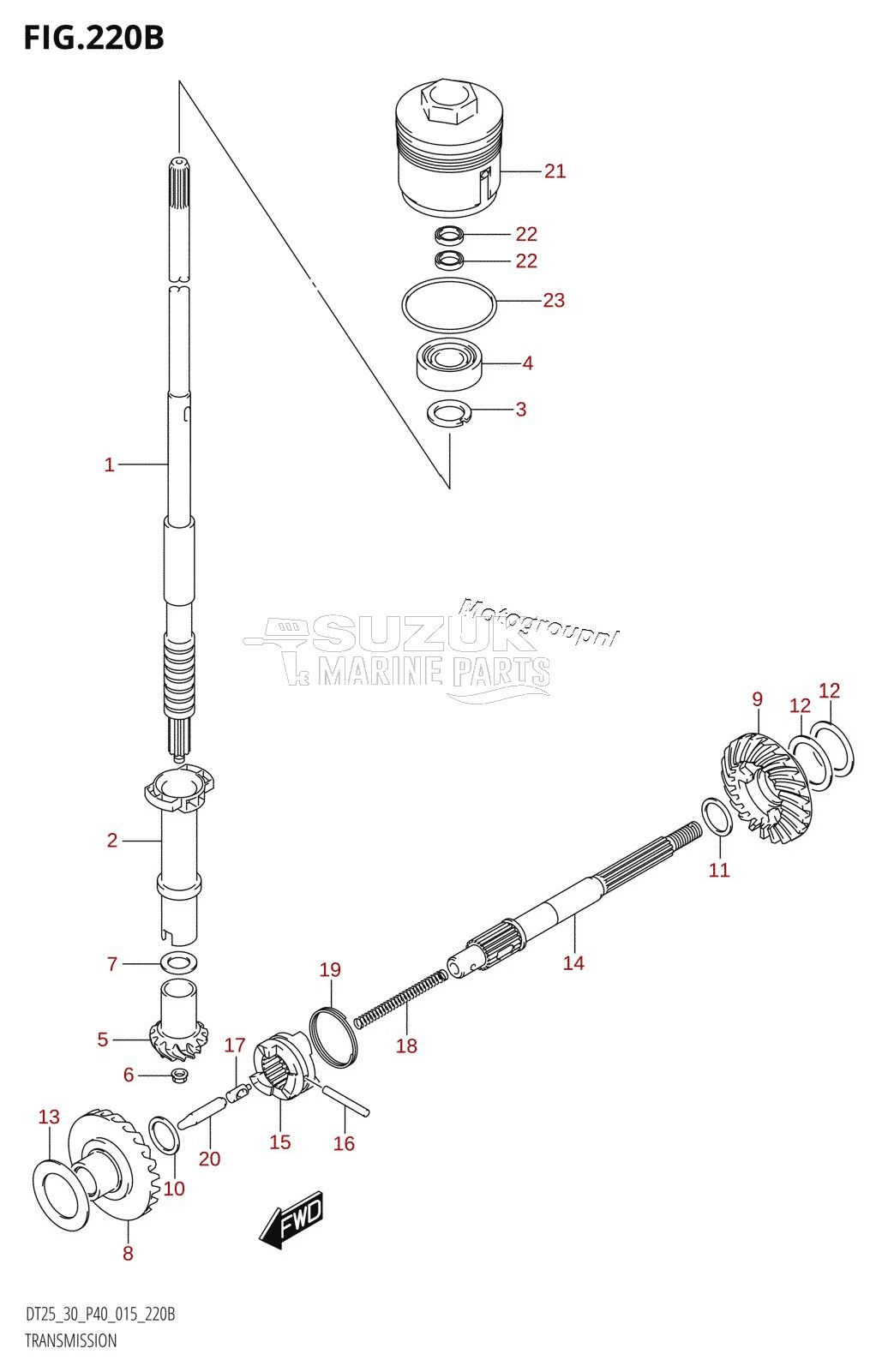 TRANSMISSION (DT30:P40)