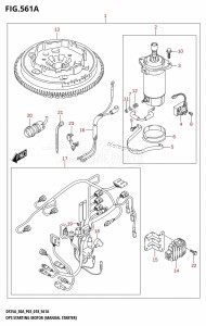 DF30A From 03003F-810001 (P03)  2018 drawing OPT:STARTING MOTOR (MANUAL STARTER) (M-STARTER)