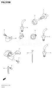 20002Z-210001 (2012) 200hp E03-USA (DF200Z) DF200Z drawing SENSOR (DF200Z:E03)