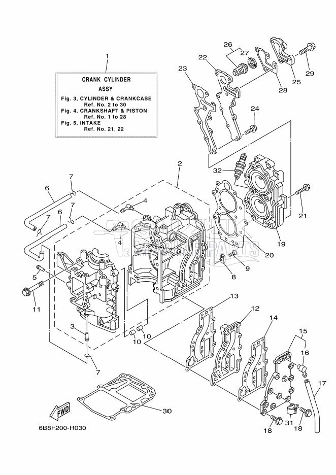 CYLINDER--CRANKCASE