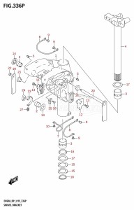 DF50A From 05003F-510001 (E01)  2015 drawing SWIVEL BRACKET (DF50AVTH:E01)