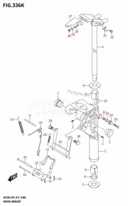 DF9.9B From 00995F-710001 (P01)  2017 drawing SWIVEL BRACKET (DF20AR:P01)