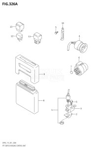 09001F-251001 (2002) 90hp E01-Gen. Export 1 (DF90TK2) DF90 drawing PTT SWITCH / ENGINE CONTROL UNIT (K1,K2,K3)