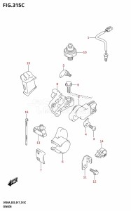 DF60A From 06003F-710001 (E03)  2017 drawing SENSOR (DF60A:E03)