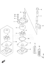 DF 30A drawing Water Pump