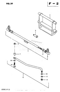 DT75 From 07501-301001 till 302337 ()  1978 drawing OPT : TIE ROD