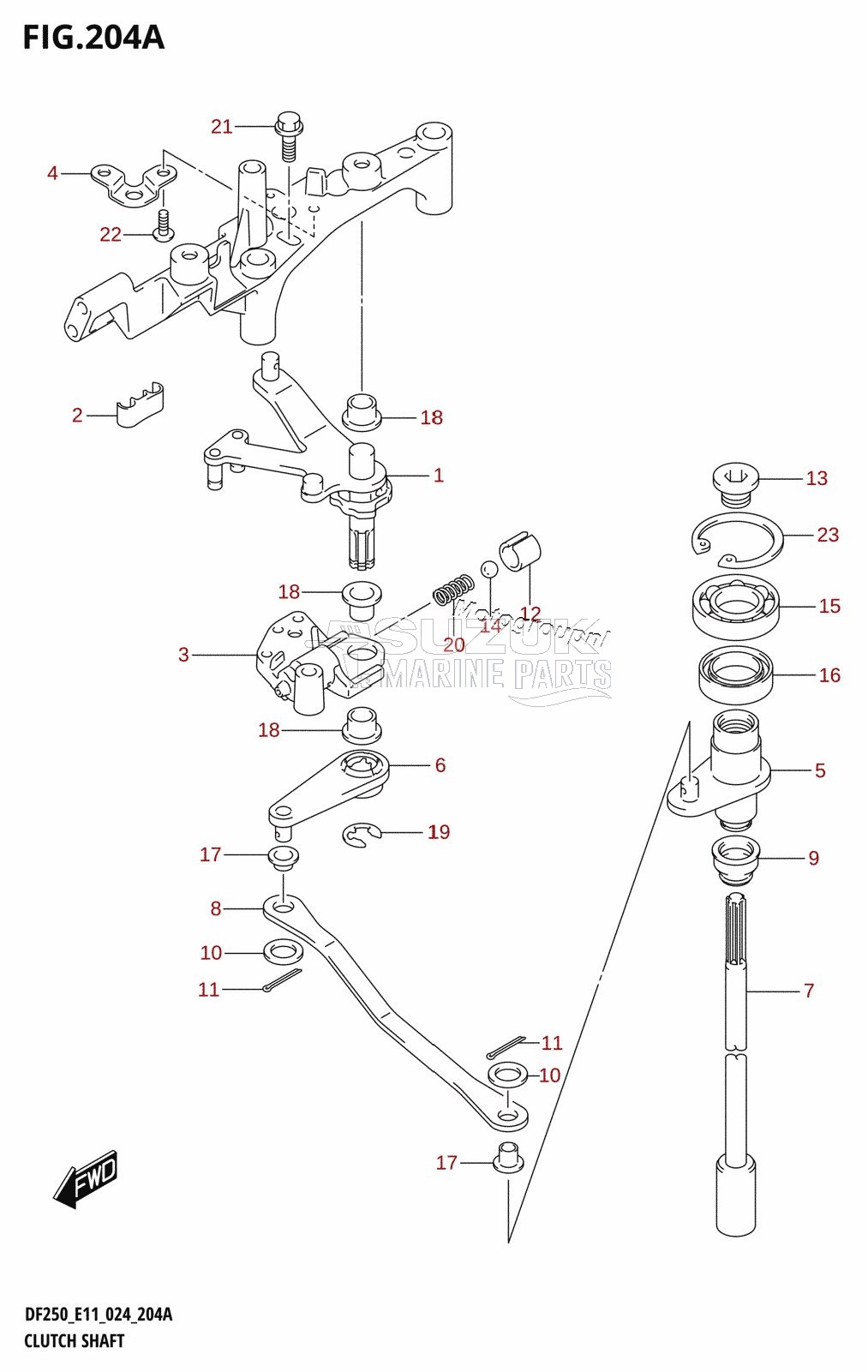 CLUTCH SHAFT