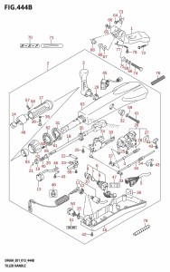 DF50A From 05003F-310001 (E01)  2013 drawing TILLER HANDLE (DF40ATH:E01)