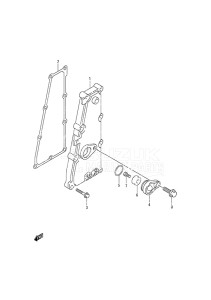 Outboard DF 70A drawing Exhaust Cover