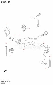 DF40A From 04003F-410001 (E01)  2014 drawing SENSOR (DF50A:E01)