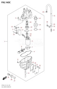 08002F-610001 (2016) 80hp E01 E40-Gen. Export 1 - Costa Rica (DF80A) DF80A drawing FUEL VAPOR SEPARATOR (DF70ATH:E01)