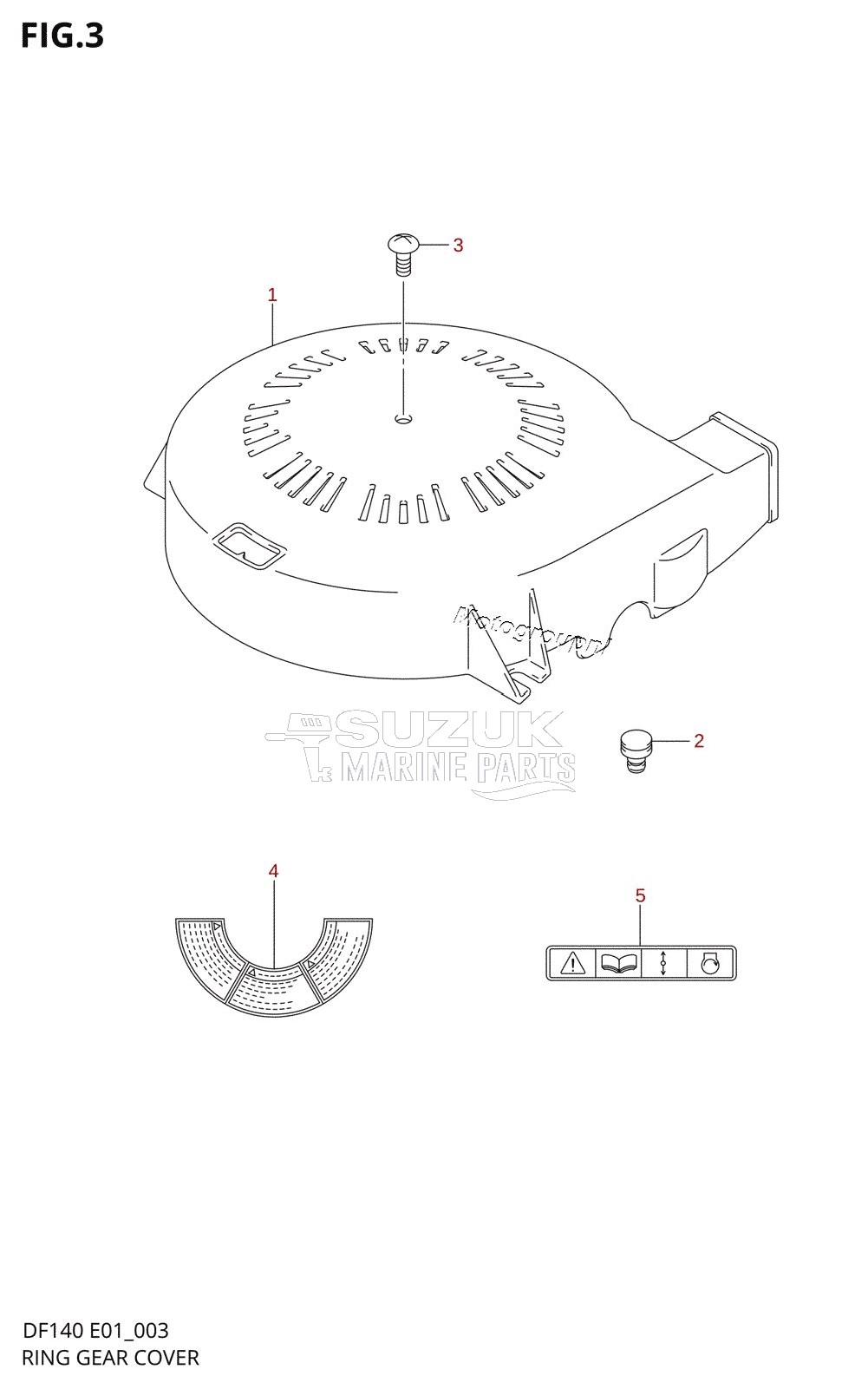 RING GEAR COVER