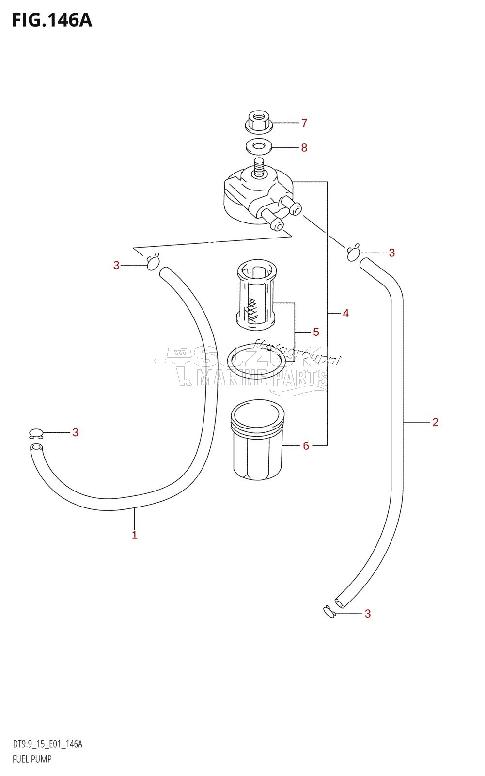 FUEL PUMP (DT9.9,DT15)