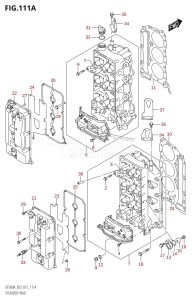 DF250A From 25003P-510001 (E03)  2015 drawing CYLINDER HEAD