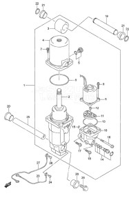 DF 90A drawing Trim Cylinder