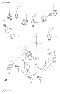 DF250 From 25003F-310001 (E03)  2013 drawing SENSOR (DF250ST:E03)