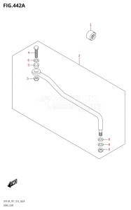 00994F-610001 (2016) 9.9hp P01-Gen. Export 1 (DF9.9A  DF9.9AR) DF9.9A drawing DRAG LINK (DF8AR:P01)