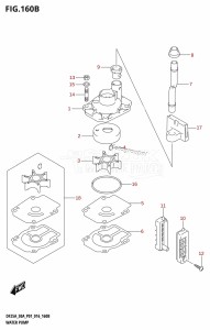 DF30A From 03003F-610001 (P01 P40)  2016 drawing WATER PUMP (DF25AR:P01)