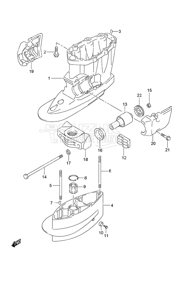 Drive Shaft Housing