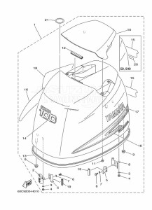 F100BETL drawing FAIRING-UPPER