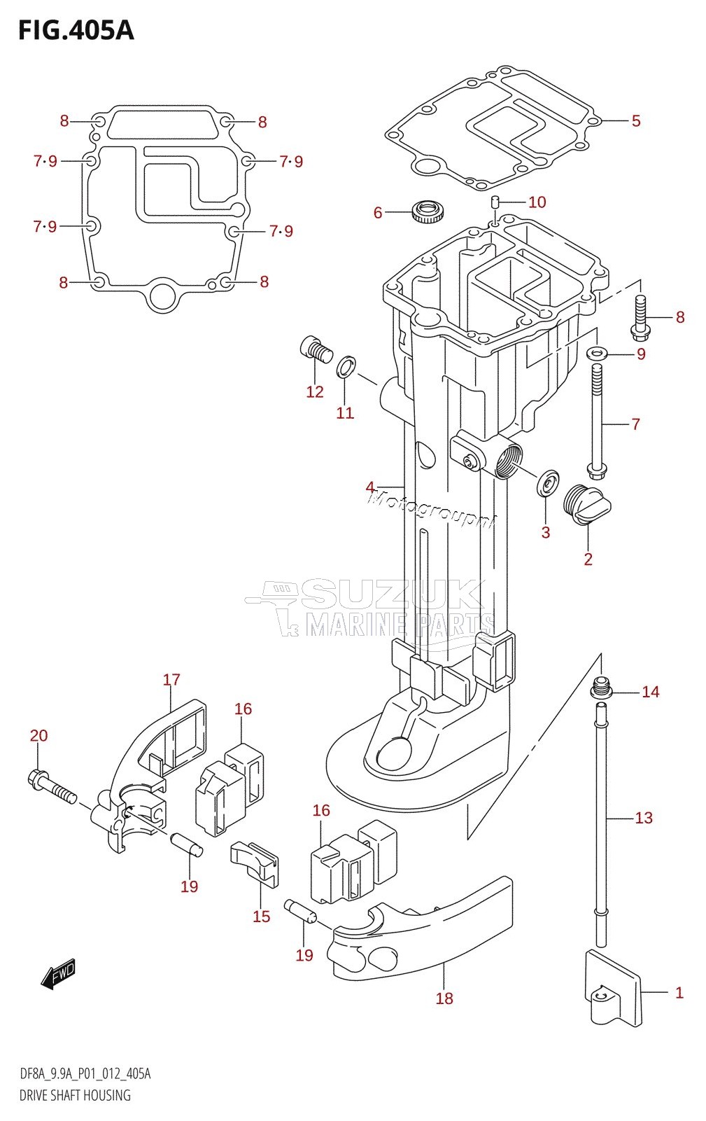 DRIVE SHAFT HOUSING