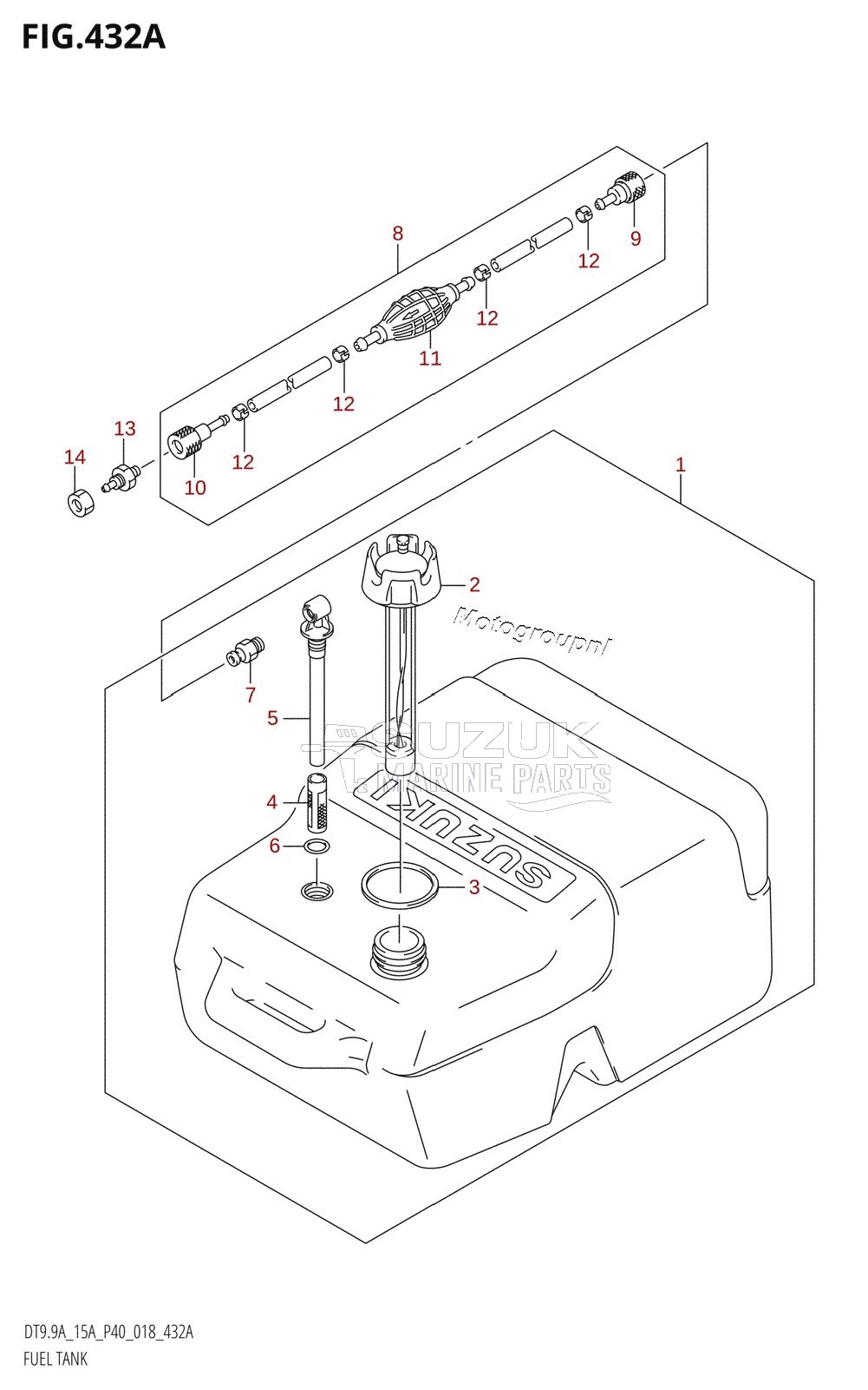 FUEL TANK (DT9.9A:P36,DT9.9A:P81,DT15A:P36,DT15A:P81)