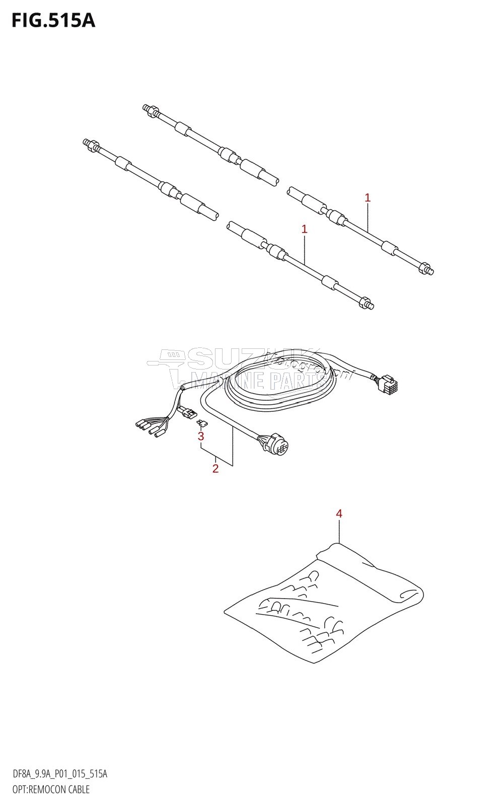 OPT:REMOCON CABLE (DF8A:P01)