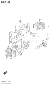 06003F-810001 (2018) 60hp E03-USA (DF60AVT) DF60A drawing RECTIFIER / IGNITION COIL