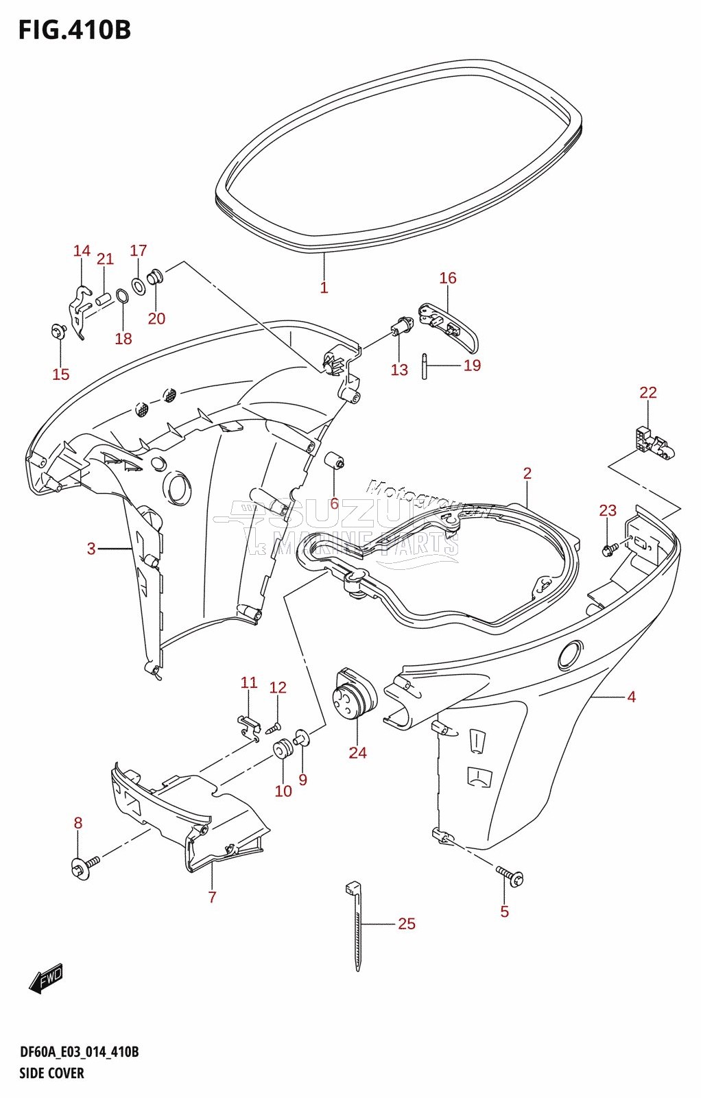 SIDE COVER (DF50A)