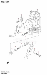 DF60A From 06002F-410001 (E03)  2014 drawing THROTTLE BODY