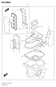 DF200AST From 20004F-040001 (E03)  2020 drawing OPT:GASKET SET